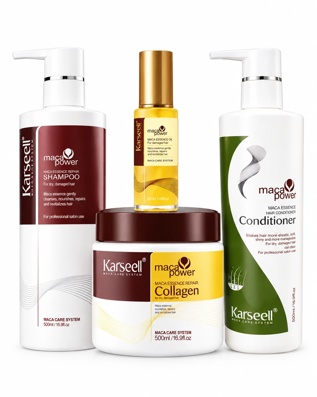 Hair Mask + Shampoo + Conditioner (Free Hair Oil) 1