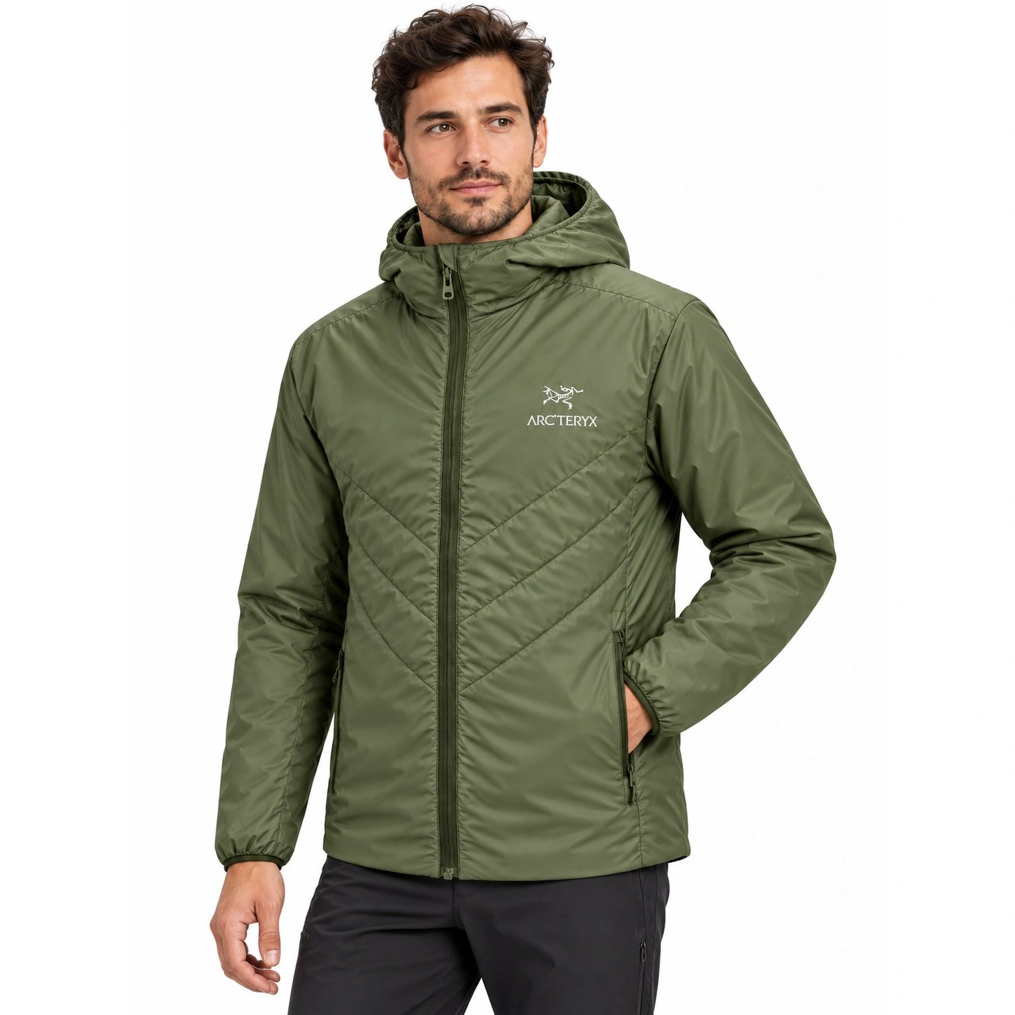 Unisex Hooded Quilted Jacket 7